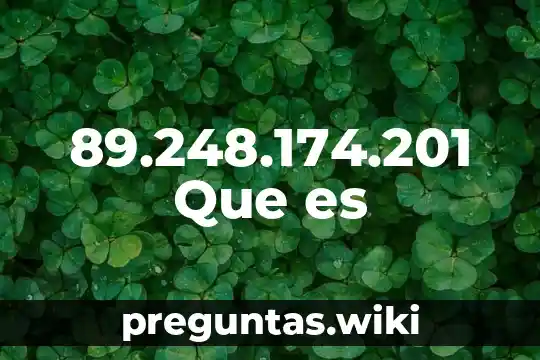 89.248.174.201 Que es