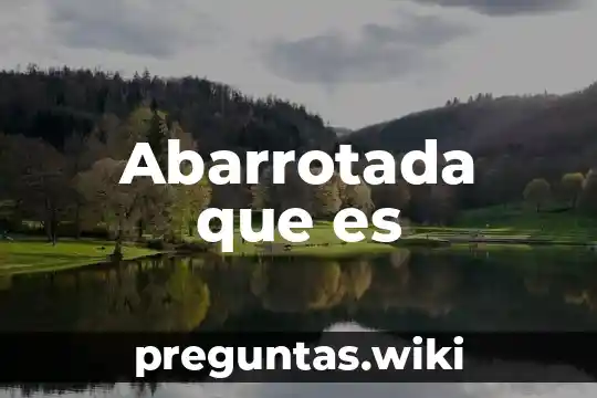 Abarrotada que es