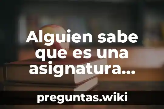 Alguien sabe que es una asignatura propedéutica Yahoo
