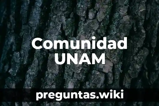 Comunidad UNAM