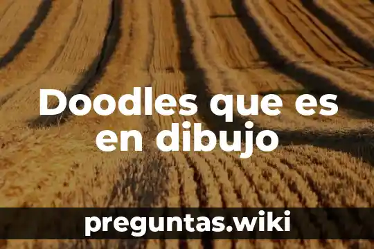 Doodles que es en dibujo