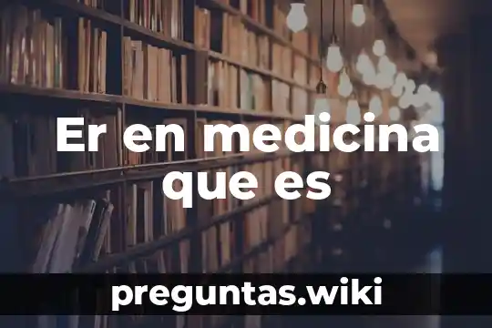 Er en medicina que es