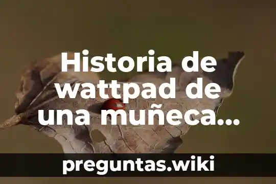 Historia de wattpad de una muñeca que es secuestrada