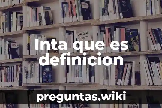 Inta que es definicion