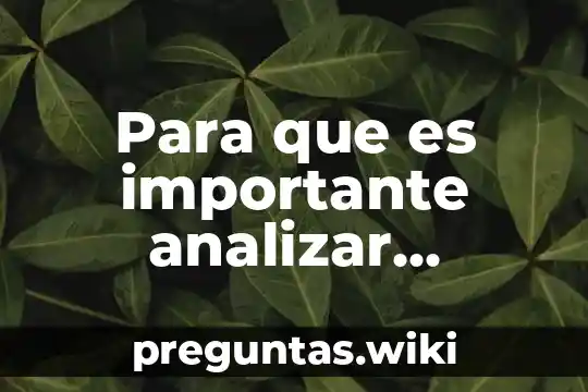 Para que es importante analizar estadísticamente los datos obtenidos