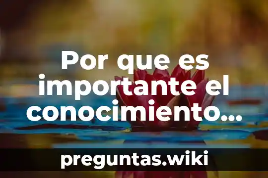 Por que es importante el conocimiento sexual