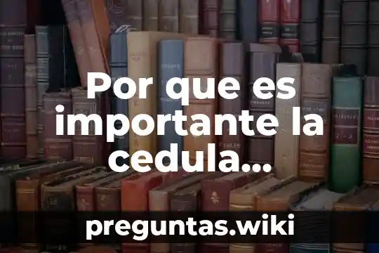 Por que es importante la cedula profesional
