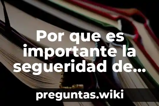 Por que es importante la segueridad de los transportes