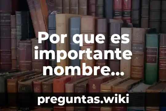 Por que es importante nombre propios en mayuscula
