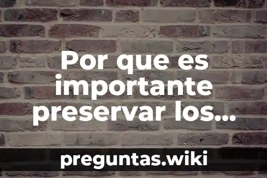Por que es importante preservar los suelos como patrimonio natural