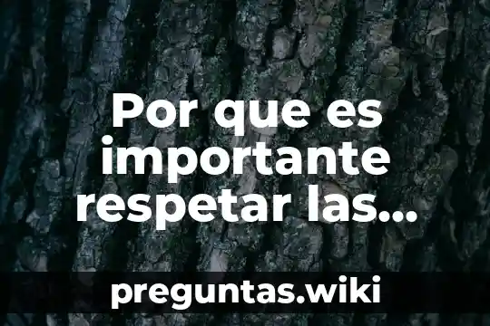 Por que es importante respetar las opiniones de los demas