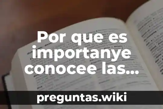 Por que es importanye conocee las distintas formas del español