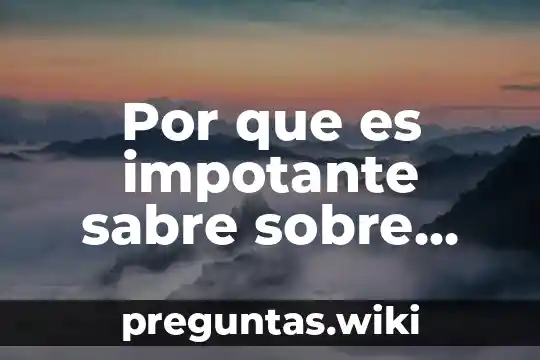 Por que es impotante sabre sobre ciencias de la salud
