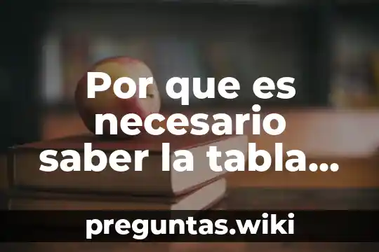 Por que es necesario saber la tabla de amotizacion
