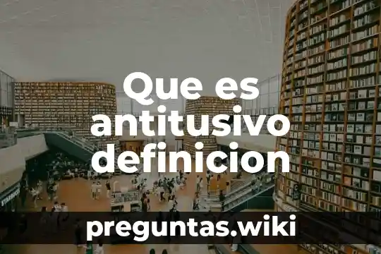 Que es antitusivo definicion