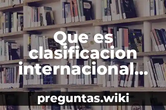 Que es clasificacion internacional del funcionamiento