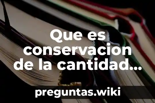 Que es conservacion de la cantidad de movimiento