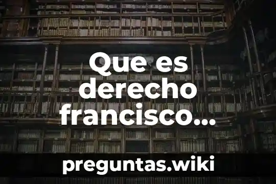 Que es derecho francisco porrua perez