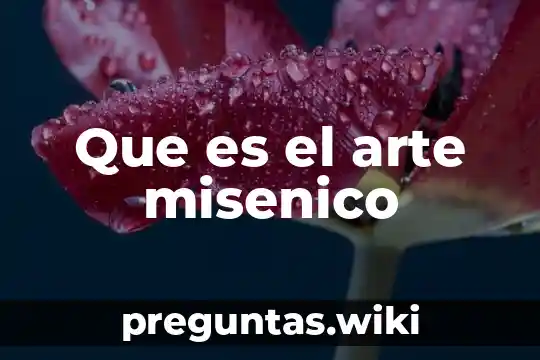 Que es el arte misenico