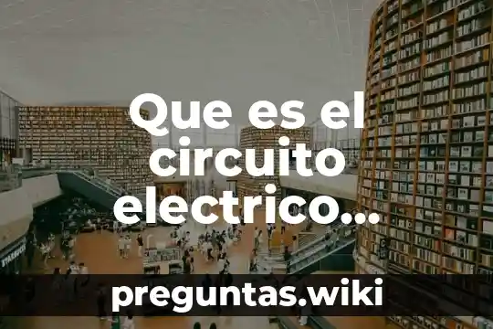 Que es el circuito electrico biologico