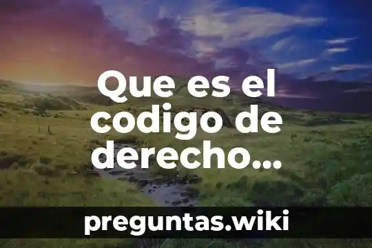 Que es el codigo de derecho canonigo