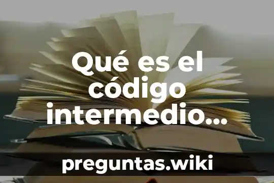 Qué es el código intermedio yaooh