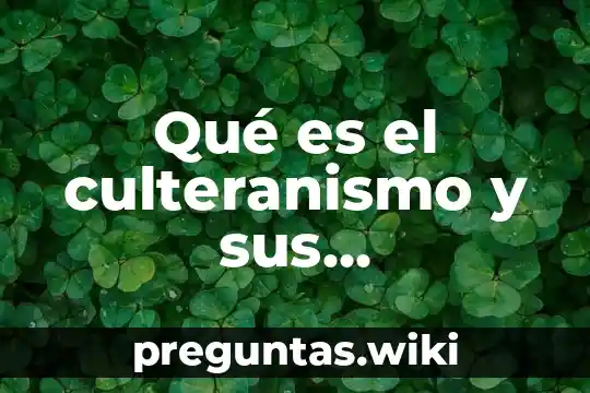 Qué es el culteranismo y sus características