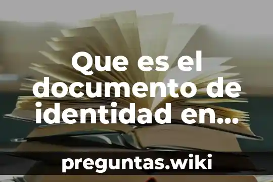 Que es el documento de identidad en banco azteca