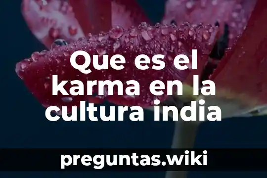 Que es el karma en la cultura india