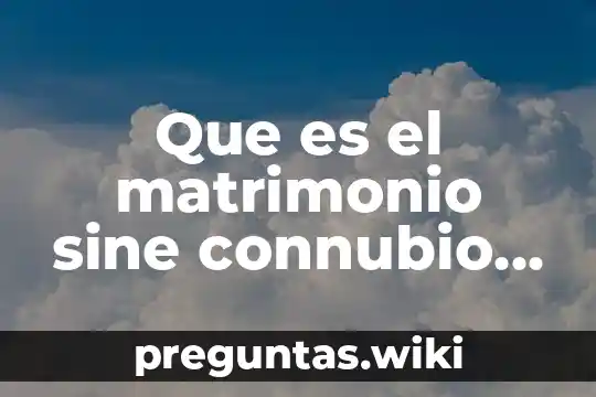 Que es el matrimonio sine connubio en derecho romano