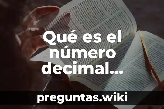Qué es el número decimal llamado centésimo