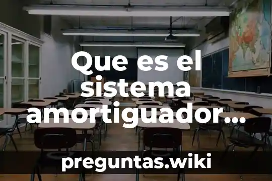 Que es el sistema amortiguador de amoniaco