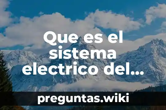 Que es el sistema electrico del tractor agricola