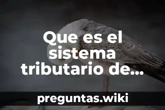 Que es el sistema tributario de méxico