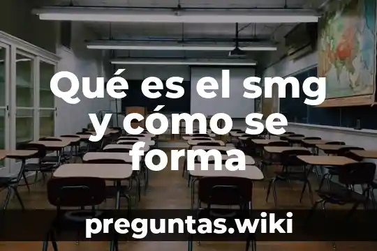 Qué es el smg y cómo se forma