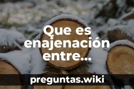 Que es enajenación entre empresas en forma especializada