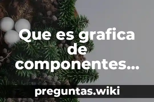 Que es grafica de componentes rotados