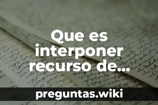 Que es interponer recurso de alzada