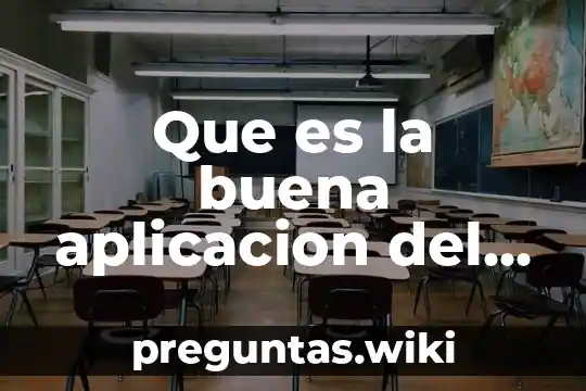 Que es la buena aplicacion del color