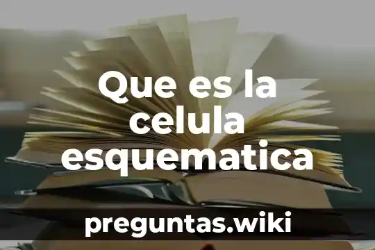 Que es la celula esquematica