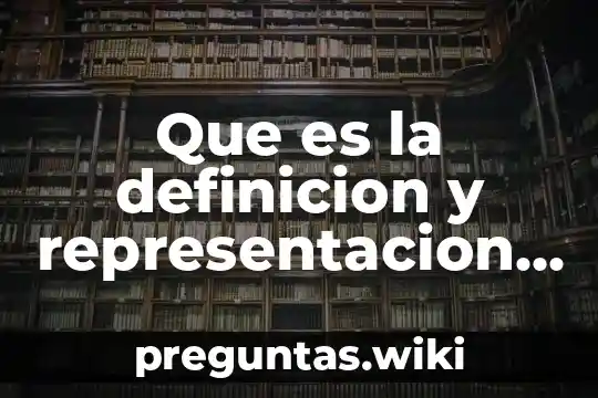 Que es la definicion y representacion dl problema