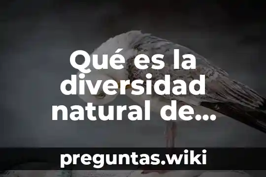 Qué es la diversidad natural de Colombia