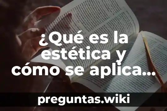 ¿Qué es la estética y cómo se aplica en informática?