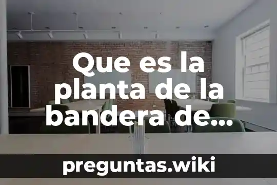 Que es la planta de la bandera de canada