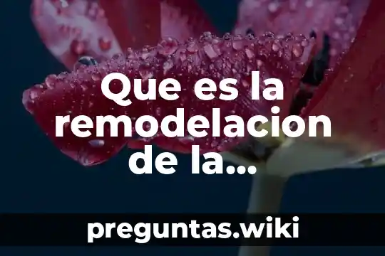 Que es la remodelacion de la naturaleza humana