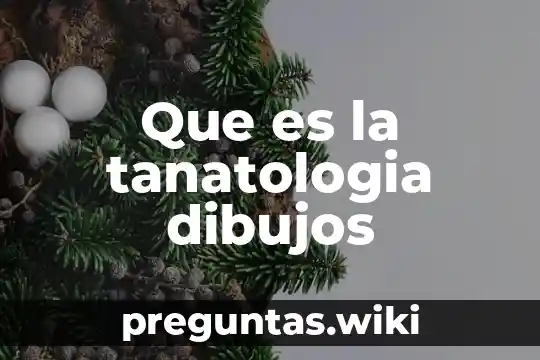 Que es la tanatologia dibujos