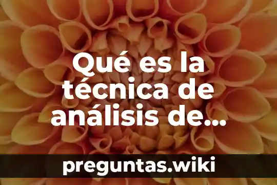 Qué es la técnica de análisis de complejidad de algoritmos