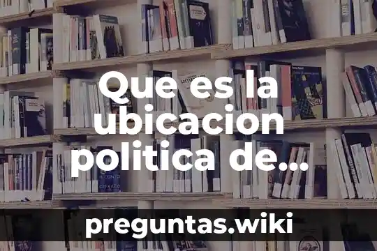 Que es la ubicacion politica de oaxaca