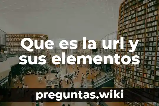 Que es la url y sus elementos