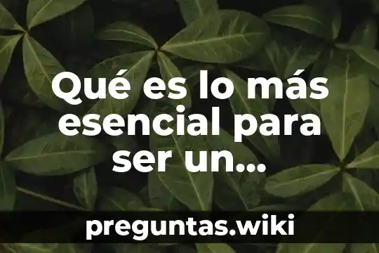 Qué es lo más esencial para ser un satanista
